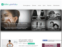 Tablet Screenshot of dobry-portal.pl